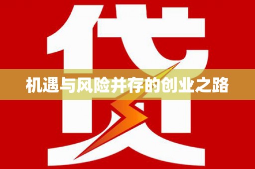 后里机遇与风险并存的创业之路