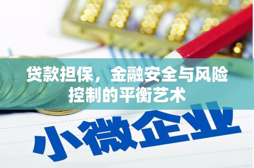 后里贷款担保，金融安全与风险控制的平衡艺术