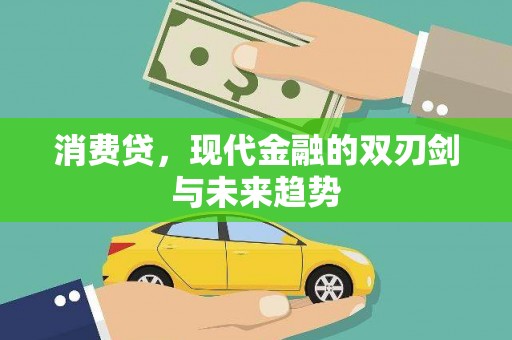 后里消费贷，现代金融的双刃剑与未来趋势