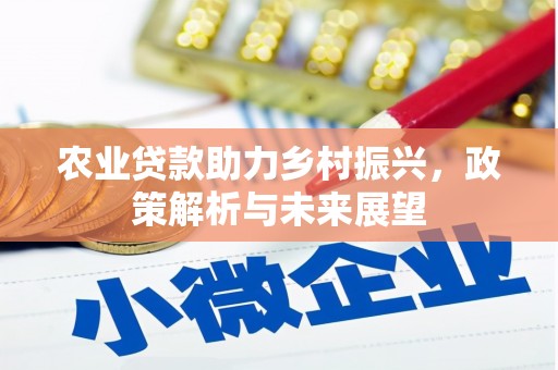 后里农业贷款助力乡村振兴，政策解析与未来展望