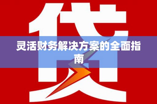 后里灵活财务解决方案的全面指南