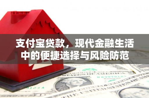 后里支付宝贷款，现代金融生活中的便捷选择与风险防范