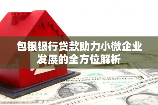 后里包银银行贷款助力小微企业发展的全方位解析