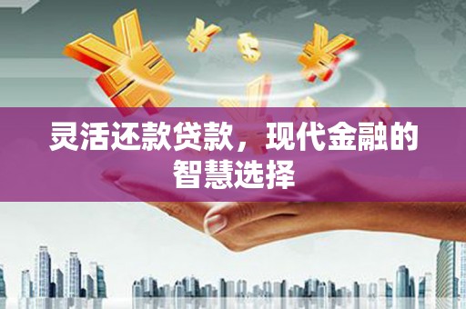 后里灵活还款贷款，现代金融的智慧选择