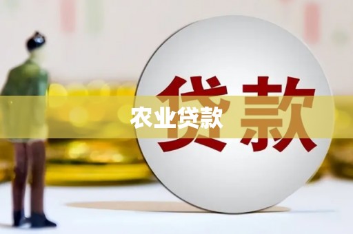 后里农业贷款