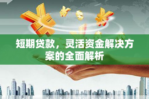 后里短期贷款，灵活资金解决方案的全面解析