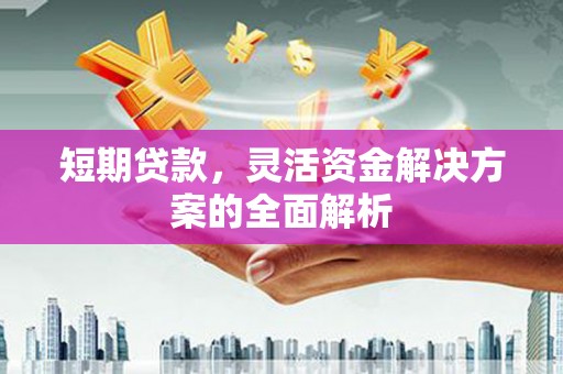 后里短期贷款，灵活资金解决方案的全面解析