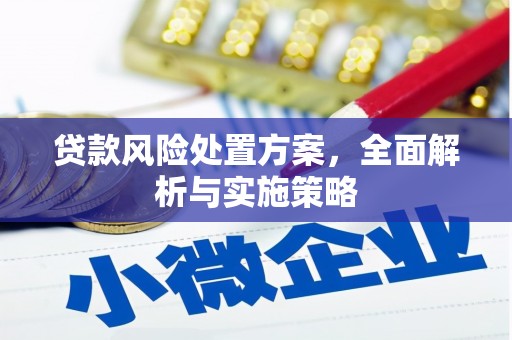 后里贷款风险处置方案，全面解析与实施策略